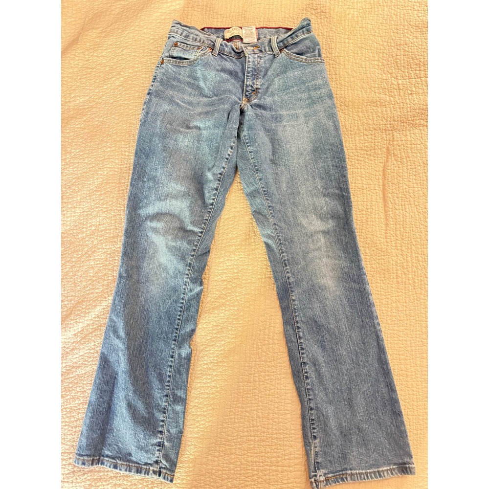 Levi's 550 Women's Jeans 6M Relaxed Boot Cut Stretch‎ Blue Denim